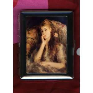 Pierre Auguste Renoir ID CIGARETTE CASE Portrait of a Girl 
