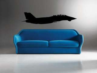14 Tomcat Navy Military Fighter Jet Wall Vinyl Decal  