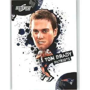  2010 Score NFL Players #18 Tom Brady   New England 