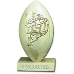  Iowa State Cyclones 5/8 Scale Laser Engraved Wood Football 