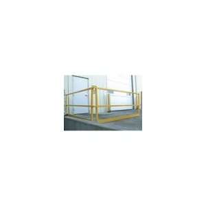  Vestil Steel Square Safety Handrails   48in.L, 42in.H 