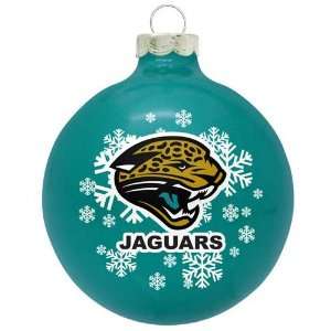  Jacksonville Jaguars Small Painted Round Christmas Tree 