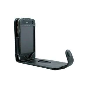  HHI iPhone 3G and iPhone 3G S Flipper Leather Case   Black 
