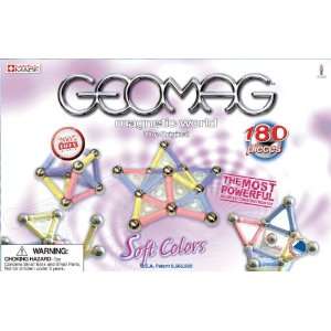  Geomag Soft Colors 180 Toys & Games