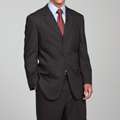 This item Carlo Lusso Mens Charcoal Grey 3 button Suit