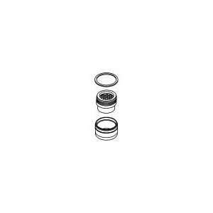 Kohler 1103469 CP Polished Chrome Replacement Aerator Assembly, 1.5 