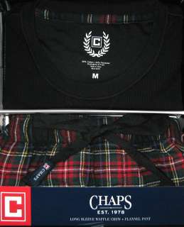 Mens Winter Pajamas by CHAPS Size Medium and Large NEW NWT Flannel 