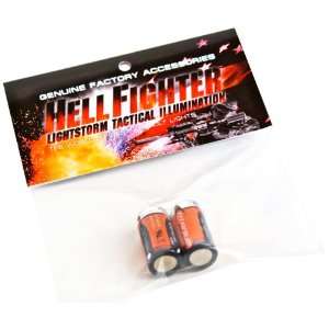   HellFighter 2 Pack 3 Volt Lithium CR 123 Batteries