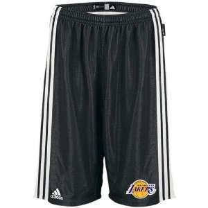  Adidas Los Angeles Lakers Black Perfect Mesh Shorts 