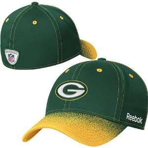 Mens Green Bay Packers Fadeout Sideline 2nd Season Player Flex Fit Hat 