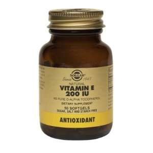 Vitamin E 200 IU Alpha 250 Softgels
