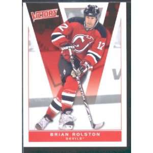   Brian Rolston Devils / NHL Trading Card in a protective screwdown