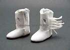   Tonner MARLEY 12Agnes Dreary Alice Doll BOOTS Western White Suede NEW