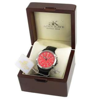 ADEE KAYE Chronograph Date Watch Retail $440.00  