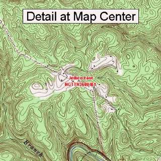   Map   Jellico East, Tennessee (Folded/Waterproof)