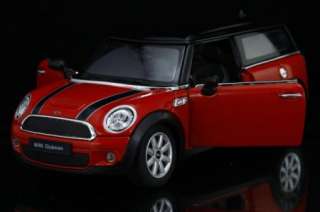 New 124 Mini Cooper Clubman Alloy Diecast Model Car With Sound&Light 