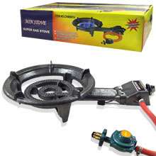   PROPANE GAS OUTDOOR CAMPING BURNER STOVE TOP CAST IRON STOVETOP  