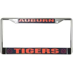    Express Auburn Tigers Chrome License Plate Frame