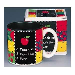   Lives Teachers Coffee Mug Inexpensive Gift Item