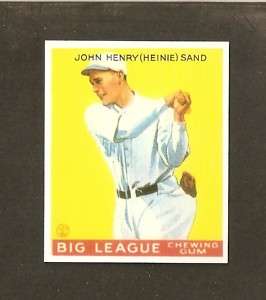 1933 Goudey #85 John Henry Heinie Sand Orioles NM/MT  