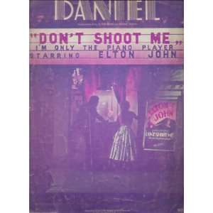  Sheet Music Daniel Dont Shoot Me Elton John 154 
