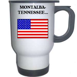US Flag   Montalba Tennessee Colony, Texas (TX) White Stainless Steel 