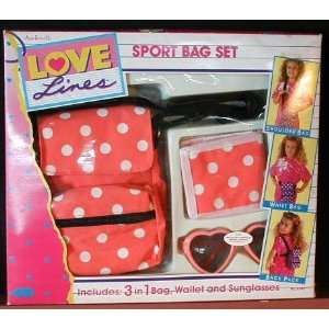  Love Lines Sport Bag Set (1992) Toys & Games