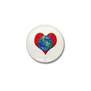  Earth Day Love the Earth Earth day Mini Button by 