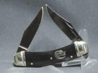 New Colt Titanium Double Lockback Knife Black CT318  