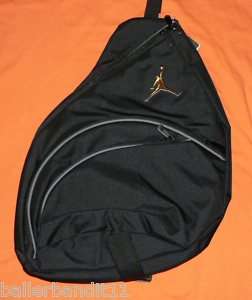 Nike Jordan sling backpack Book bag new black back pack  
