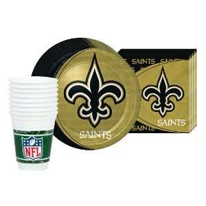  New Orleans Saints Party Kit for 8 Guests Toys & Games