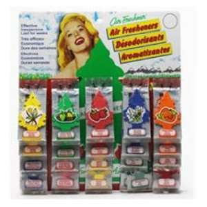  Traditional Little Trees Air Freshener, Assorted flavors 