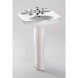  Toto LPT642.8#03 Dartmouth Pedestal Lavatory 8 Faucet Set 