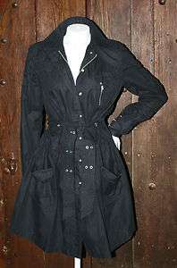 ARMANI EXCHANGE AWESOME STEAM PUNK TRENCH COAT JACKET NEW WITH TAGS 