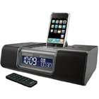 iHome iP9 Speaker Dock with Clock Radio for iPod and iPhone (Black)