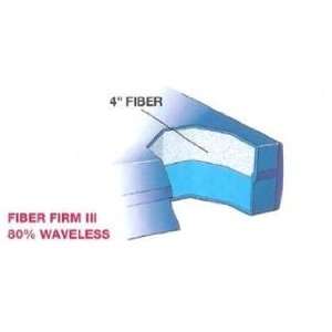  Weaver Series Fiber Firm III King Size Hard Sided Waterbed Mattress 