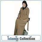   butterfly Abaya in brown Farasha Jilbab islamic clothes islam malhafa