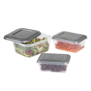 Kennedy Home Collections Food Storage Containers with Lid 3 Piece Set 