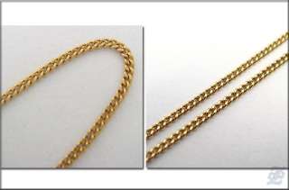 o860   BRAND NEW 18K SOLID YELLOW GOLD CHAIN NECKLACE  