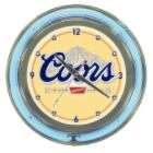 Trademark Coors Banquet Neon Clock   14 inch Diameter