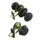   Entry/Deadbolt Combo 2 Way Latch Door Knob, Oil Rubbed Bronze Finish