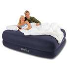   as the foot pump for this inflatable air bed is built into the bed