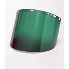 Radnor 9 X 15 1/2 X .060 Dark Green Polycarbonate Faceshield