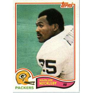 1982 Topps # 361 Harlan Huckleby Green Bay Packers Football Card 
