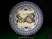 Royal Doulton Gibson Girl Plate early 1900s  