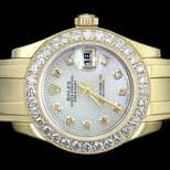   Rolex PearlMaster Masterpiece 18kt. Yellow Gold Diamond Pearl  