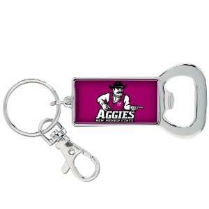 NCAA New Mexico State Aggies Bottle Opener Key Ring  