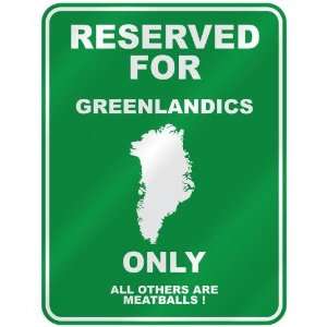   GREENLANDIC ONLY  PARKING SIGN COUNTRY GREENLAND