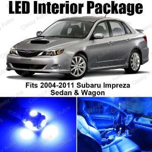   LED Lights Interior Package for Subaru Impreza (6 Pieces) Automotive