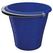 Utility bucket, blue